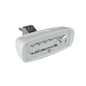 Luz led marina Caprera2 con bracket, emite luz color blanco y azul de 1000 l√∫menes, fabricado bajo norma de protección IP67.