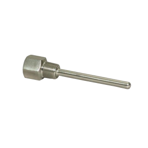 Termopozo para inmersion en agua para C7041D2001/U de 5 pulgadas , acero inoxidable