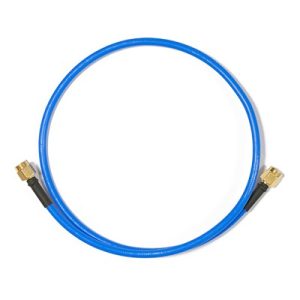 Jumper MikroTik (Flex-guide) de 50 cm, N√∫cleo de Cobre-Plateado, Conectores SMA-Macho Inversos, Hasta 6 GHz.