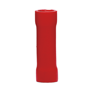Conector a tope aislado / 22 - 16 AWG / Rojo / Paquete de 25 piezas
