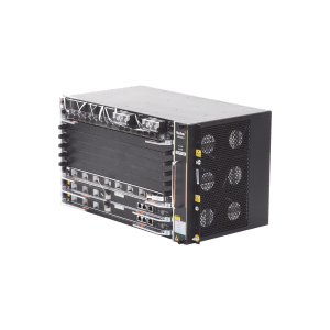 OLT Carrier Class Modular GPON, 6 Ranuras de Servicio, 1 Tarjeta de Servicio 16 puertos GPON, crecimiento hasta 96 puertos GPON, 6 UR