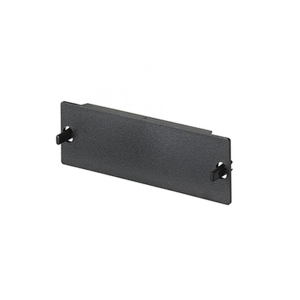 Placa Ciega FAP, Para Reservar Espacio de Uso Futuro en Paneles de Fibra √ìptica, Color Negro
