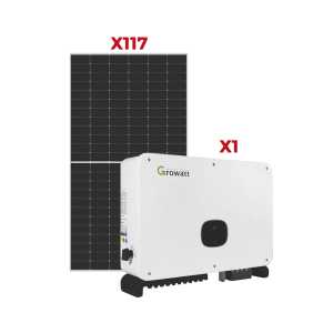 Kit de promocion 1 week 117 Modulos + Inversor 60 kW