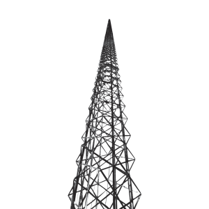 Torre de Fibra de Carbono 18.3 metros (60 pies) Autosoportada- ULTRA LIGERA.