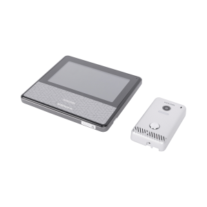 KIT DE VIDEOPORTERO IP COLOR NEGRO / Apertura con app / S√∫per elegante / Monitor WIFI / soporta 4 monitores y 2 frentes de calle/