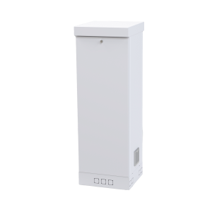 Gabinete para Piso, Capacidad, 31 Unidades de Rack, 553mm de Ancho, 1730mm de Profundidad, Doble puerta y Postes frontales e intermedios ajustables, Color Blanco