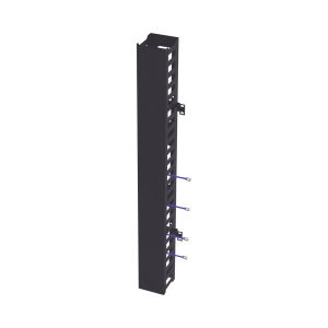 Kit Organizador Vertical de Cable Sencillo para Rack Abierto de 24 Unidades para EIQR3224 y EIRL5524DR.