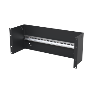 Riel de 35 mm con Soporte para Rack 19" 4UR