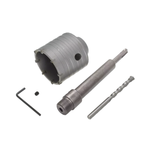 Broca Pasamuros SDS, Sacabocado P/Concreto 65mm con Ext. de 220mm