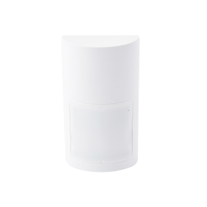 Detector de Movimiento Pasivo / Altura de montaje 0.8m a 2.7 m  ajustable / Estándar Cableado / 100% Exterior / Compatible con cualquier panel de alarma