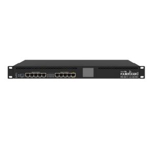 RouterBoard, CPU 2 N√∫cleos, 10 Puertos Gigabit Ethernet, 1 Puerto SFP, 1 GB Memoria, Licencia Nivel 5, Montaje Rack