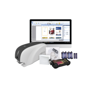 Kit Impresora tarjetas PVC /Doble Cara /incluye: 2 x Ribbon, 100 Tarjetas PVC, Software, Kit Limpieza