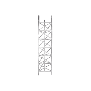 Tramo de Torre de 3 m x 60 cm de Ancho (Tubo 1 1/4" Ced. 40), Galvanizado por Inmersión en Caliente, Hasta 99 m de Elevación.