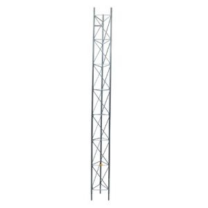 Tramo de Torre Arriostrada de 3m x 45cm, Galvanizado por Inmersión, Hasta 60 m de Elevación. Zonas H√∫medas.