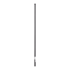 Poste de Esquina Negro de 1.2m para Cerca Electrificada de Tubo Galvanizado cal. 18 de 1"Diam. para 5 Aisladores (No incluidos).