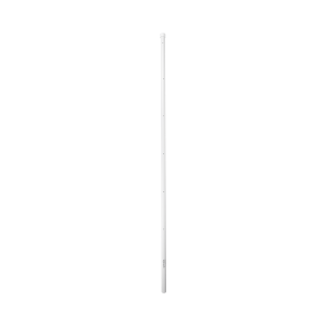 Poste de Esquina para Cerca Electrificada. Tubo Galva. de 1.4 m, cal. 18 de 1" Diam. + Pintura Blanca. Ideal para 6 Aisladores