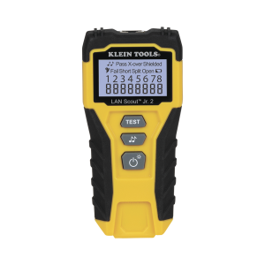 Tester  de Cable LAN Scout‚Ñ¢ Jr. 2/ Para: Prueba aprobada/ Error de Cableado/ Falla de Circuito Abierto o Cortocircuito/ Par Dividido/ Blindaje.