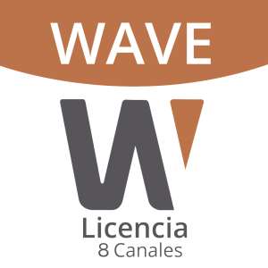 Licencia de 8 Canal de Wisenet Wave Profesional