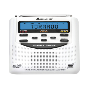Radio receptor del Sistema de Alerta Sísmica Mexicano y meteorológico NOAA, vía radio en VHF y mediante códigos EAS-SAME