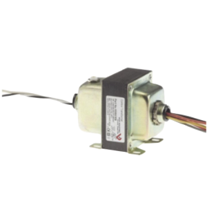 Transfromador de coriente 120/208/240 VAC a 24 VAC , con fusible , 40 VA