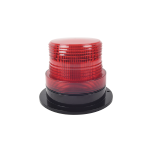 Burbuja Brillante de Larga Vida √ötil, con 8 LEDs Color Rojo, Domo Rojo