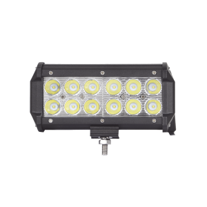 Barra de Luz de 12 LED, 1500 L√∫menes, 18 watts, 10-30 Vcc, IP67, 6.5 pulgadas