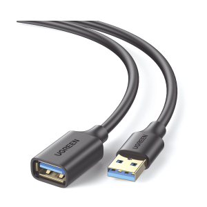 Cable Extensor USB 3.0 / 1 Metro / Macho-Hembra / 5 Gbps / Ultra Durabilidad / N√∫cleo de cobre estañado 28/22 AWG / Blindaje interior m√∫ltiple / Ideal para teclado, mouse , etc.
