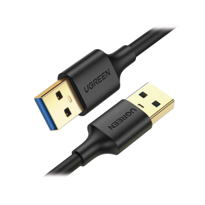 Cable USB-A 3.0 a  USB-A 3.0 / 1 Metro / Macho a Macho / Conector Niquelado / N√∫cleo de Cobre Estañado / Blindaje M√∫ltiple / Velocidad 5Gbps / No Requiere Controlador / Compatible con USB2.0 Y USB 1.1