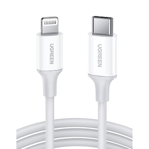 Cable USB-C a Lightning / MFi Certificado  / 1 Metro / Cable Lightning de Carga Rápida / Compatible con iPhone 14 Plus/14 Pro/13/13 Pro/12/12Pro/11, iPad Pro/Air, iPod, AirPods / Duradero y Flexible / Carga Rápida 60W máx. / 2 a&ntild