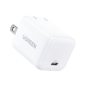 Cargador Mini de 20W serie Nexode / 1 USB-C de Carga Rápida / Tecnología GaN II / Power Delivery 3.0 / Quick Charge 4.0 / Carga Inteligente /M√∫ltiple Protección  / Mayor Eficiencia Energética / Color Blanco
