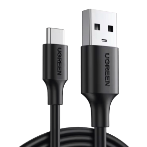 Cable USB-C a USB-A 3.0 / 1 Metro / Carga y Sincronización de Datos/ Carga Rápida 3A / Compatible con QC3.0/AFC/FCP  / 5 Gbps en Transferencia de Datos / Resistencia de protección interna / Alta Durabilidad / 2 años de  Garant&