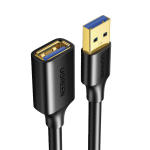 Cable Extensor USB 3.0 / 3 Metros / Macho-Hembra / 5 Gbps / Ultra Durabilidad / N√∫cleo de cobre estañado 28/22 AWG / Blindaje interior m√∫ltiple / Ideal para teclado, mouse , etc.