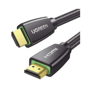 Cable HDMI 2.0 de Nylon Trenzado / 10 m / 4K@60Hz / HDR / 3D / HEC (Canal Ethernet HDMI) / ARC (Canal de Retorno de Audio / Color Profundo de 48 bits / Audio de 32 canales / HDCP 2.2 /Audio DTS: X / 18 Gbps / Blindaje de 4 capas