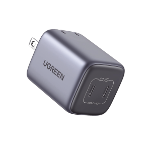 Cargador de 45W serie Nexode Mini / 2 Puertos USB-C de Carga Rápida / Tecnología GaN II / Power Delivery 3.0 / Quick Charge 4.0 / Chip Confiable y Carga Inteligente / Optimiza la Experiencia de Carga / Tecnología Thermal Guard