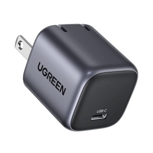 Cargador Mini de 20W serie Nexode / 1 USB-C de Carga Rápida / Tecnología GaN II / Power Delivery 3.0 / Quick Charge 4.0 / Carga Inteligente /M√∫ltiple Protección  / Mayor Eficiencia Energética / Tamaño Compacto / P