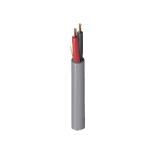 Bobina de 305 metros de cable / 2 x 16 AWG / Color Gris / Para aplicaciones multi propósito, seguridad, control de acceso, audio.