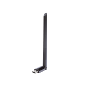 Adaptador USB inalámbrico doble banda AC 600 Mbps, antena de alta ganancia.