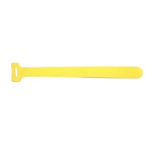 Cincho de contacto, color amarillo, 150 x 12mm (5pzs) (4300-02022)