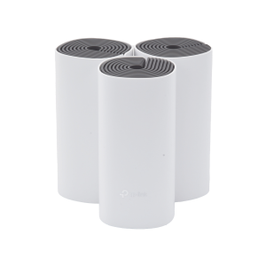 Kit de Router inalámbrico mesh Deco E4 para Hogar / Doble banda AC 1200  / 2 puertos 10/100 Mbps / Compatible con amazon alexa.