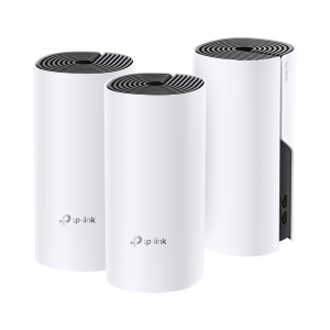 KIT de Router inalámbrico mesh Deco M4 para Hogar / Doble banda AC 1200  / 2 puertos 10/100/1000 Mbps / Compatible con amazon alexa.