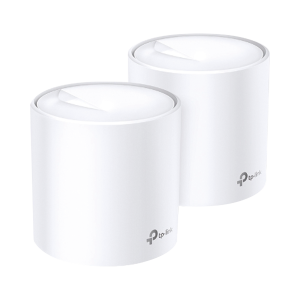 KIT de sistema inalámbrico Deco X20 mesh para hogar / Doble banda Wi-Fi 6 (AX) / 2 puerto Gigabit  / 2 antenas internas / Compatible con amazon alexa