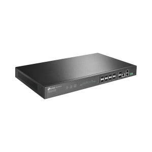 OLT de 8 puertos GPON, hasta 1,024 ONUs, 1 Gigabit RJ45, 2 puertos SFP+, Fuentes redundantes AC- AC (incluidas)