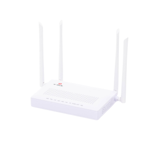 ONU Dual GPON/EPON con Wi-Fi AC de doble banda, 1 puerto SC/UPC + 2 puertos LAN Gigabit + 1 puerto FXS + 1 Puerto CATV