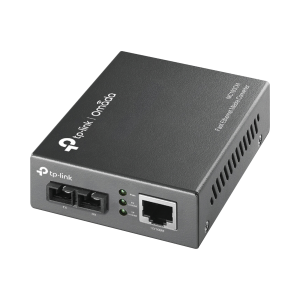 Convertidor Multimedia Multi-modo, 1 puerto RJ45 10/100 Mbps, conector de fibra SC, hasta 2 KM