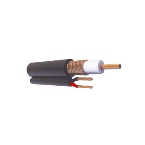 Bobina de 305 metros de Cable RG59 Siamés, Malla de Cobre y Aluminio, CCA, HECHO EN M√âXICO, Optimizado para HD, Para uso en Intemperie.
