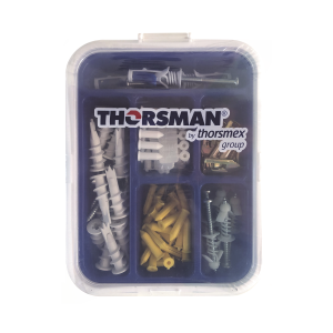 Kit para Sistemas de Fijación en Yeso, Muros Falsos, Tabique hueco, Uso en interiores  (91 piezas)