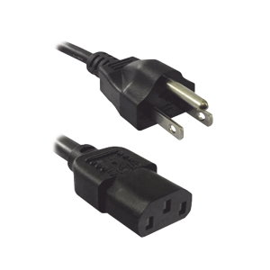 Cable de poder para contacto empotrable TH-CDE-USB-N, 10 A, 125 V