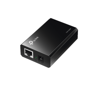 Inyector PoE Gigabit 802.3 af 1 puerto 10/100/1000 Mbps, Plug-and-Play