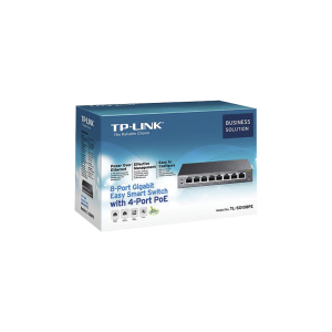 Easy Smart Switch PoE JetStream , 8 puertos 10/100/1000 Mbps 55 W