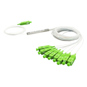 Splitter (Divisor √ìptico) tipo PLC, 1x8, conectores SC/APC